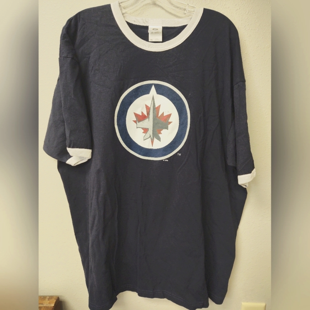 Men's Winnipeg Jets Navy 2XL